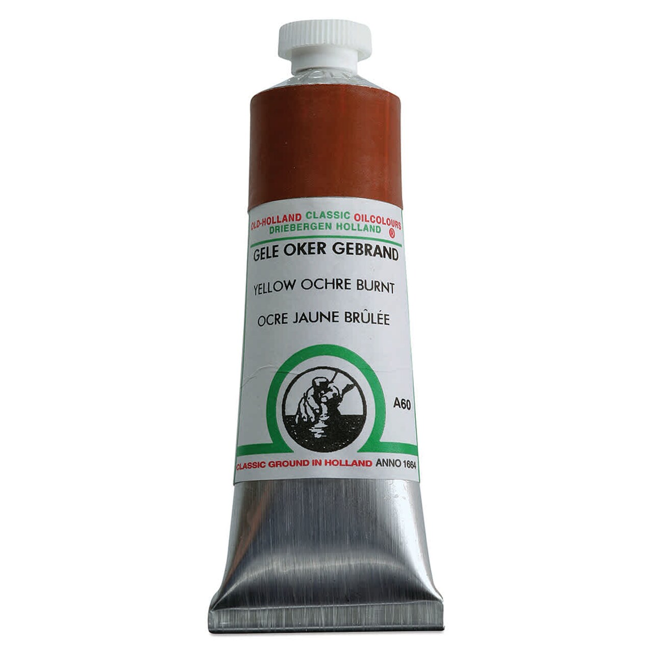 Old Holland Classic Oil Color - Yellow Ochre Burnt, 40 ml tube